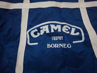 Borsone Camel Trophy Vintage 1985 Blu