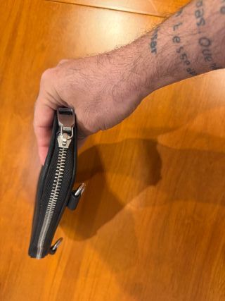 Bolso Zara negro sin asa