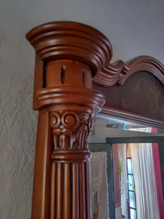 Espejo de Madera Tallado