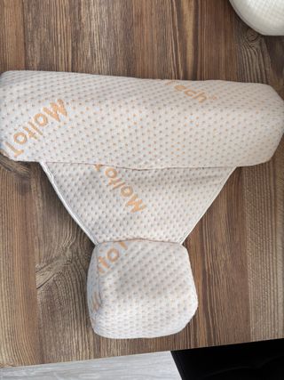 Cojín anti-vuelco bebé plagiocefalia