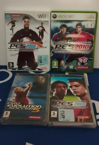 Lote Juegos Pro Evolution Soccer (PES)