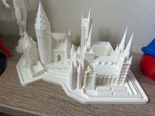 Maqueta Hogwarts 3D