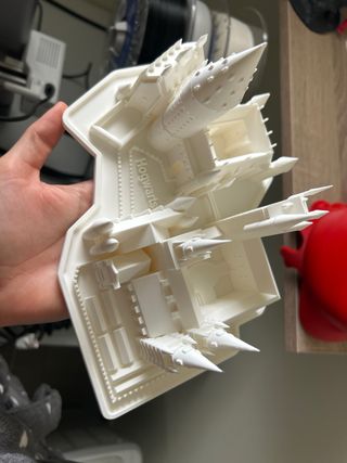 Maqueta Hogwarts 3D