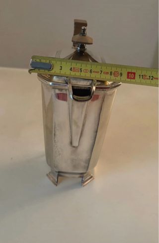 Brocca d'epoca in metallo argentato ( Sheffield)