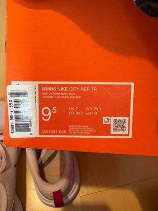 Zapatillas Nike City Rep Talla 41 Rosa/Rojo