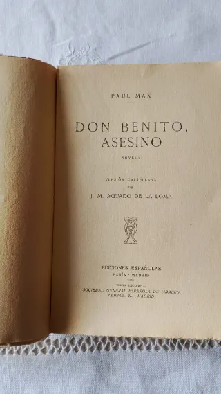 Don Benito asesino 1927