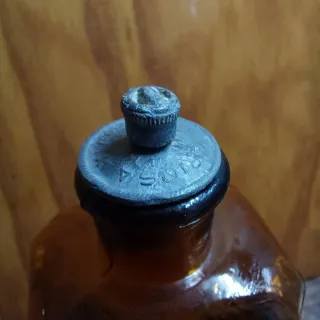 Botella Perfume Antigua Años 20