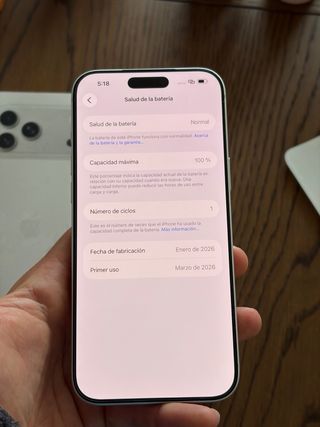 iPhone 17 Pro Max silver 256gb NUEVO + factura