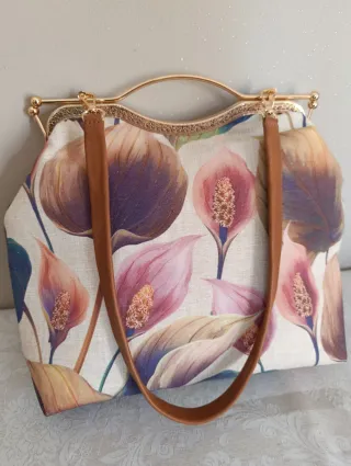 Borsa Mery Poppins Handmade Floreale