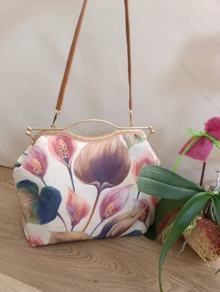Borsa Mery Poppins Handmade Floreale