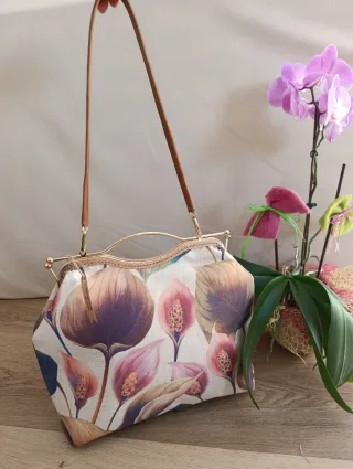 Borsa Mery Poppins Handmade Floreale