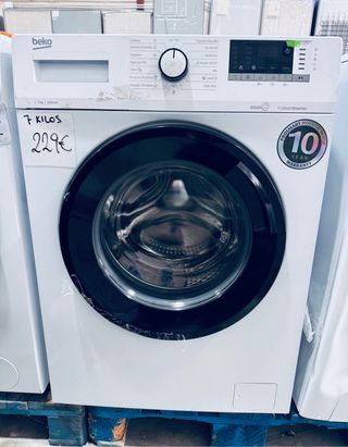214.Lavadora Beko 7 kilos Inverter Nueva Tara!