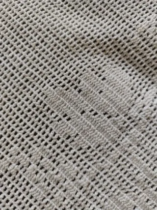 Colcha Algodón Hecha a Mano Cama 135cm