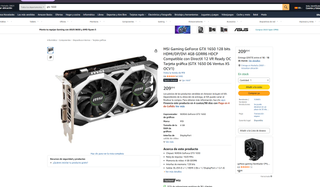 MSI GeForce GTX 1650 4GB GDDR6