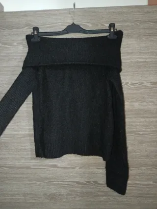 Jersey MANGO palabra de honor negro