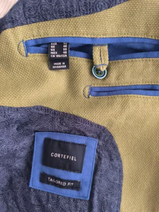 Chaqueta Cortefiel Verde Talla 56 / XL