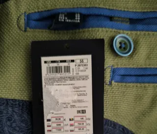 Chaqueta Cortefiel Verde Talla 56 / XL