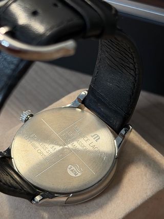 Reloj Maurice Lacroix Plata y Negro