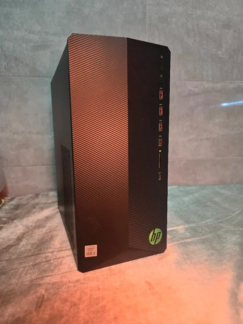 PC Gaming HP i5 10400F GTX 1660 SUPER 16GB RAM SSD