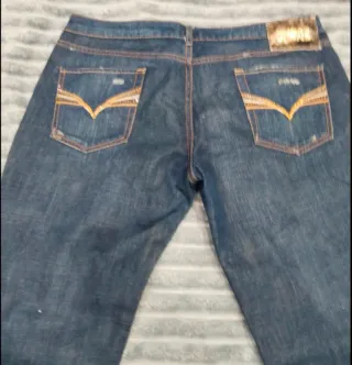 Pantalón vaquero Guess mujer azul