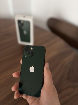 Lote iPhone 13 mini verde 256GB 100% batteria