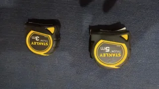 Flexómetros Stanley Tylon 3m y 5m