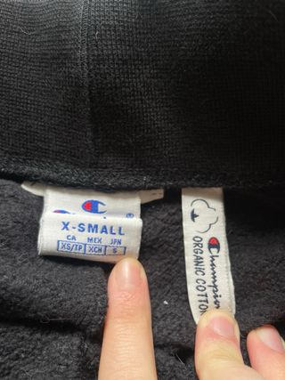 Pantalón Champion Negro Talla S