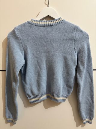 Jersey Stradivarius estrella azul