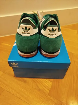 Zapatillas Adidas SL 72 Verdes y Blancas