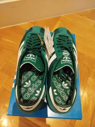 Zapatillas Adidas SL 72 Verdes y Blancas