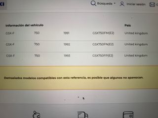 Tapa Relojes Suzuki GSX