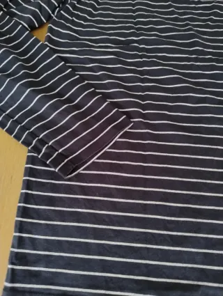 Camiseta Rayas Hombre Manga Larga