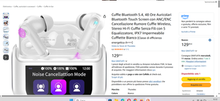 Cuffie Bluetooth Thunelec Bianche