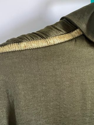 Vestido camisero verde