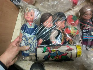 Lote de muñecas antiguas
