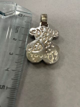 Colgante Oso Tous Verde Multicolor