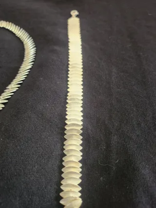 Conjunto Pulsera y Collar Plata 925