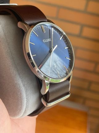 Reloj Cluse Azul y Marrón