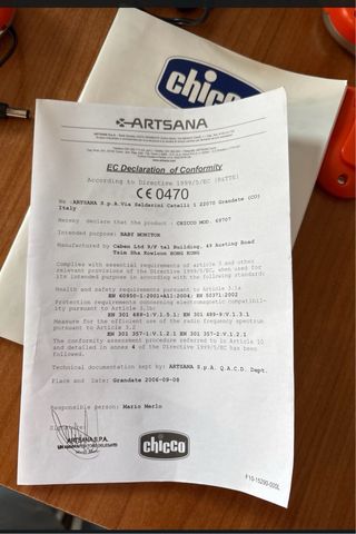 Chicco Hi-Contact Baby Monitor