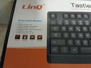 Tastiera USB Cablata LinQ IT-K6