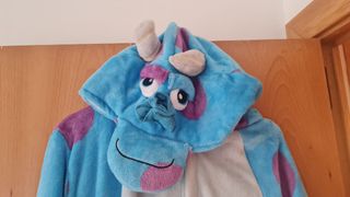 Costume Kigurumi Sulley per Bambini