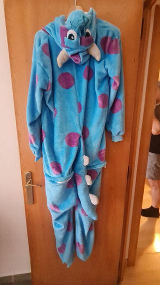 Costume Kigurumi Sulley per Bambini