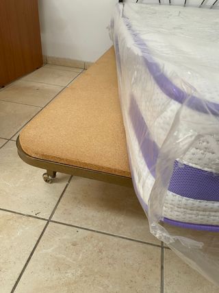 Colchón Visco y Muelles Somier Regalo 105x182