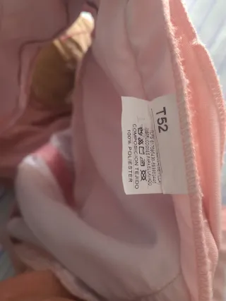 Traje de flamenca rosa con volantes