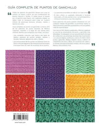 Guía completa de puntos de ganchillo: 200 patro...