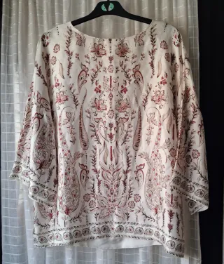 Blusa Estampada Paisley Woman Plus
