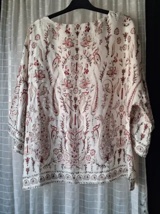 Blusa Estampada Paisley Woman Plus