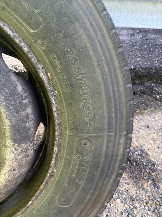 Rueda Camión Bridgestone 265/70R19.5