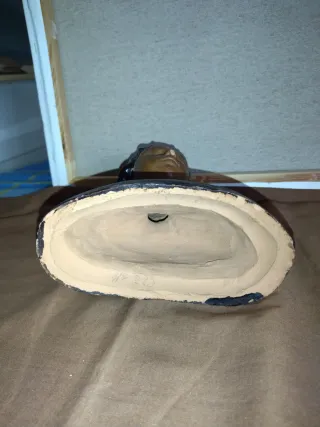 Busto de barro figura infantil