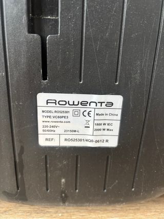 Aspiradora Rowenta 2000W + bolsas